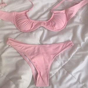 SHEIN Pink Bikini Set